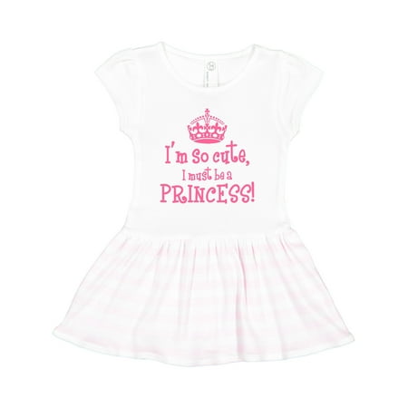 

Inktastic So Cute Princess Gift Toddler Girl Dress