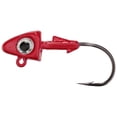 thumbnail image 3 of Big Hammer Hammer Heads, 3/8oz, 2/0 Hook, Red, 3 of 3