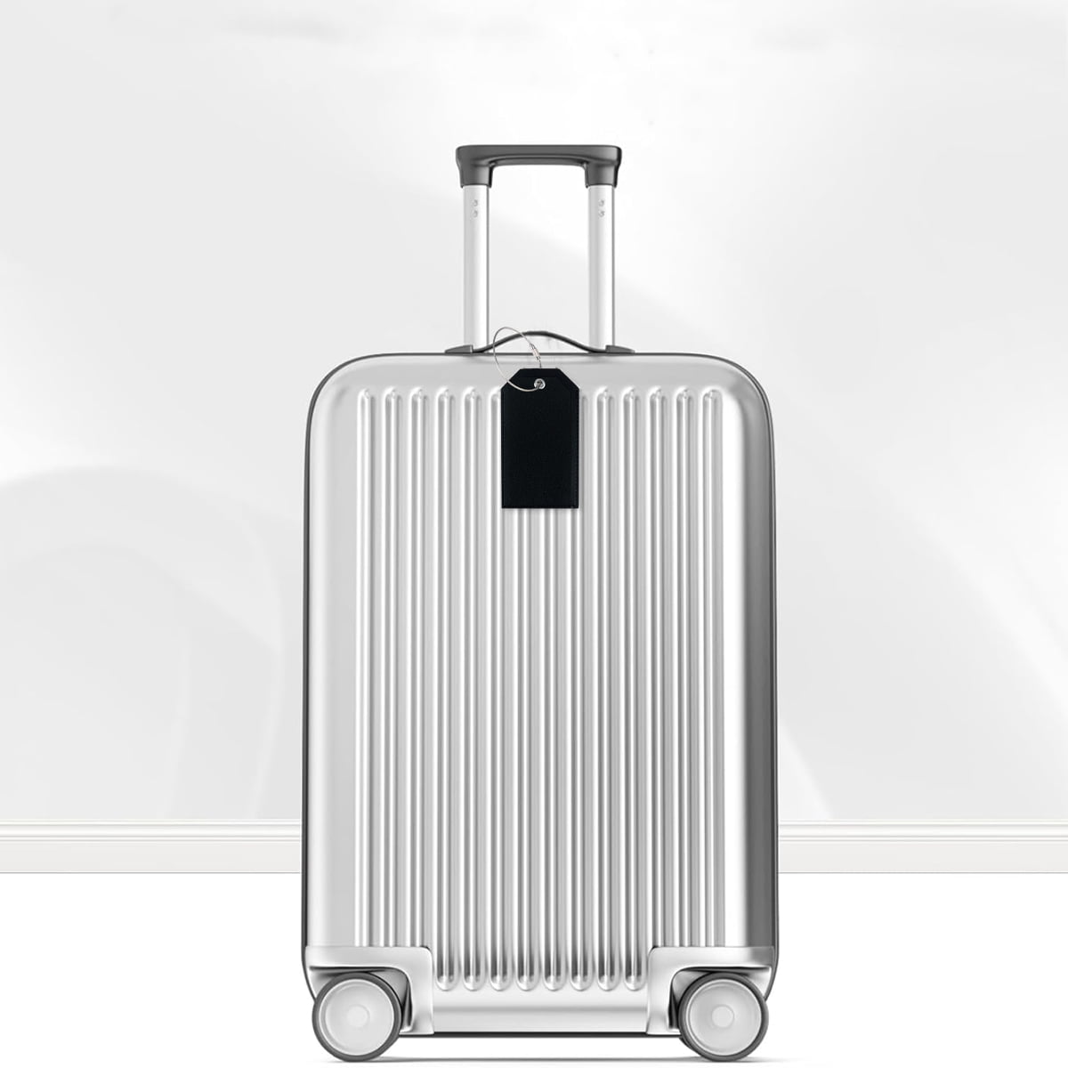 Etiquette de bagage,Bourgogne--Étiquette De Bagage En Cuir Pu, Sac De Valise, Portable, Sac D