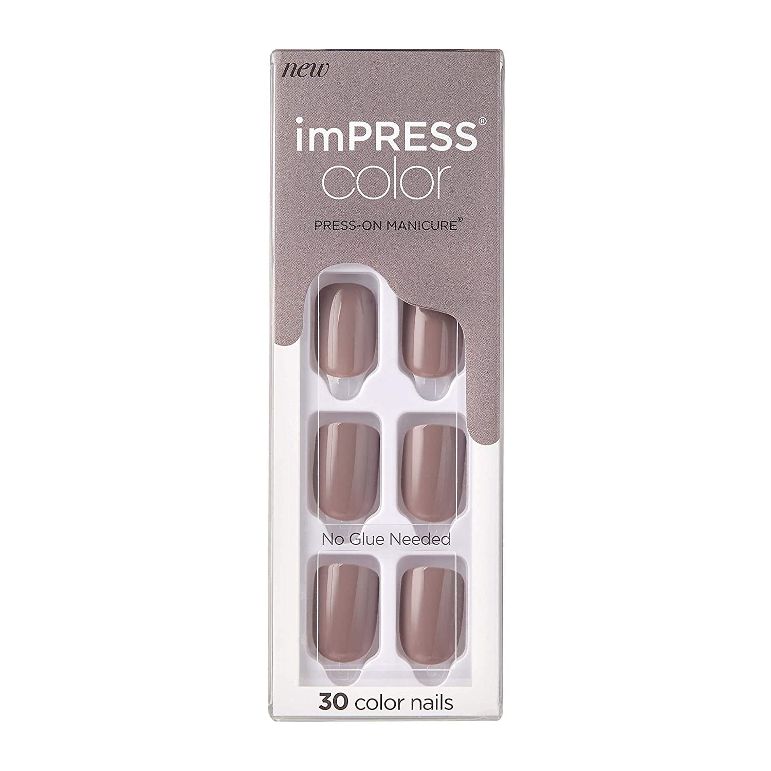 KISS imPRESS Color Press-on Manicure, 'All Black', 30 Count KISS imPRESS Color Press-on Manicure, 'All Black', 30 Count