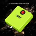 thumbnail image 2 of Outdoor Mini Ultra Silent Aquarium Air Pump Single Outlet Dry Cell Battery Operated Fish Tank Oxygen Pump Device, 2 of 10
