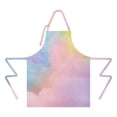 thumbnail image 2 of Dreamy Pastel Sky Apron-Garden Aprons for Women with Pockets-Cotton Linen Waterproof Kitchen Cooking Gardening Aprons Adjustable for Kitchen,Cooking,BBQ and Salon 33x27 Inch, 2 of 7