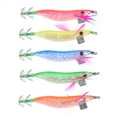thumbnail image 2 of 5PCs Artificial Simulation Luminous Fish Squid Jigs Hard Fishing Lures Shrimp Baits Hook, 2 of 9