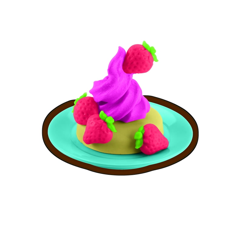 Play Doh Kitchen Creations Frost N Fun Cakes Food Set with 5 Cans of Play Doh