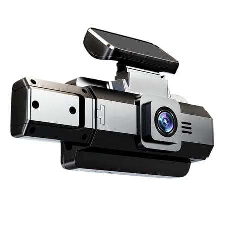 RKZDSR Front and Rear Dash Cam - 1080P FHD Car Dash Camera, 3-inch IPS Display with Full HD Wide Angle Lens, Night Vision, and Loop Recording