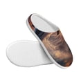 thumbnail image 3 of Kdxio Sunset Dancing Dolphin Women's Men's Slippers Plush Slip-On House Slipper for Winter Indoor Soft Cushion Non-slip Fluffy Slides Slippers-37/38, 3 of 7