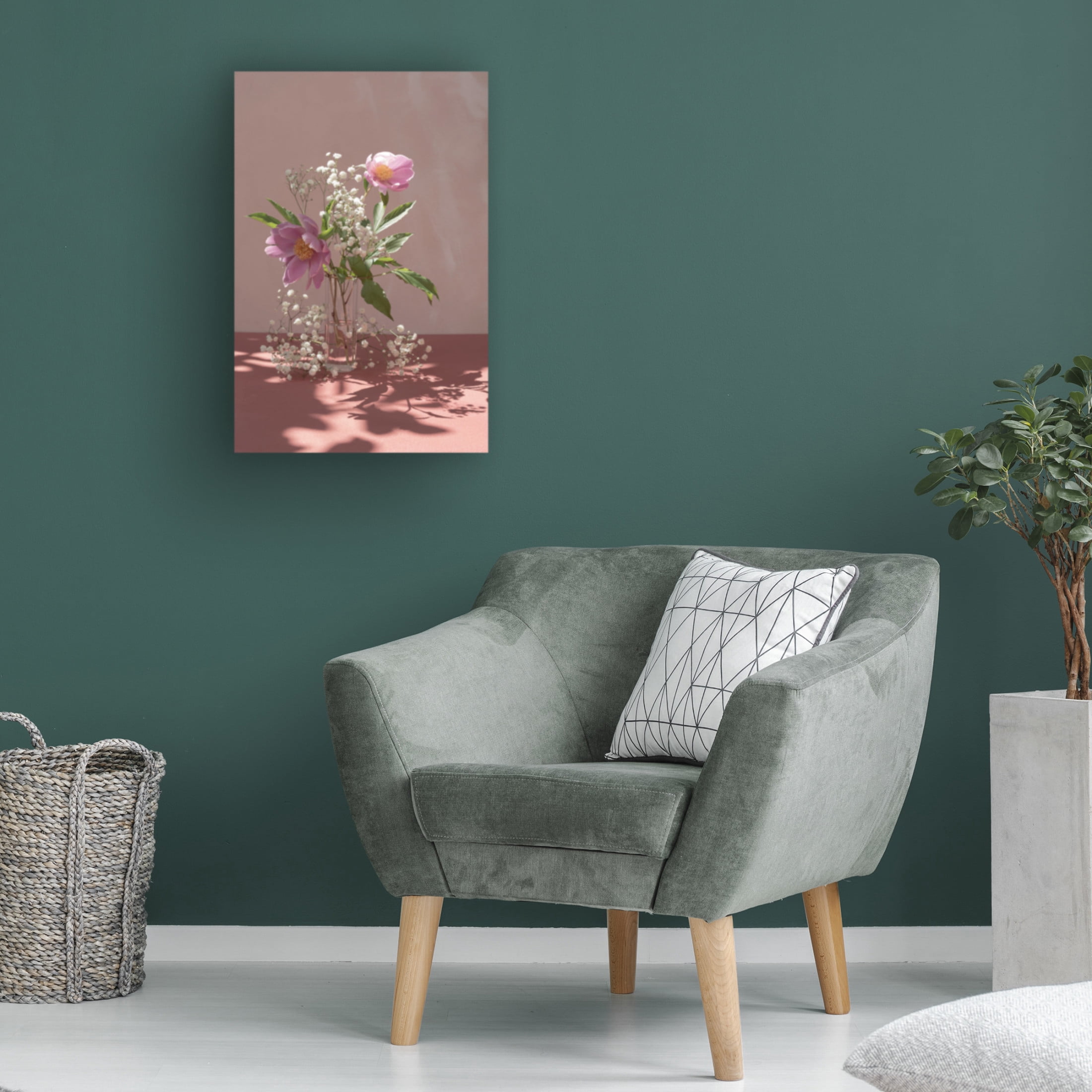 Trademark Fine Art Donatella Basso  Light a shadow Canvas Wall Art