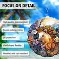 thumbnail image 4 of 89Bloom Hedgehog Wind Spinner For Yard Garden, Unique 3D Hanging Hedgehog Wind Spinner, 4 of 7