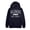 Poseidon Blue Heather, variant on Wildwood New Jersey Classic Established Premium Cotton Hoodie