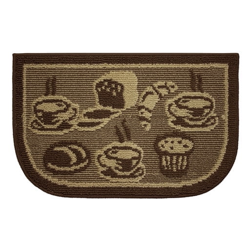 Structures Textured Loop 18" x 30" WedgeShaped Kitchen Slice Rug
