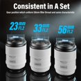 thumbnail image 4 of Sirui Sniper Autofocus Lens Set, F1.2 Gran Angular APS-C Camera Lens for A5 A6 A7 FX A9 ZV-E Series, 4 of 8