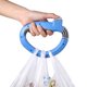 thumbnail image 2 of Bolsa de plástico para compras, agarre de transporte relajado, herramienta portadora de bloqueo con manija (azul), 1 ud., 2 of 3