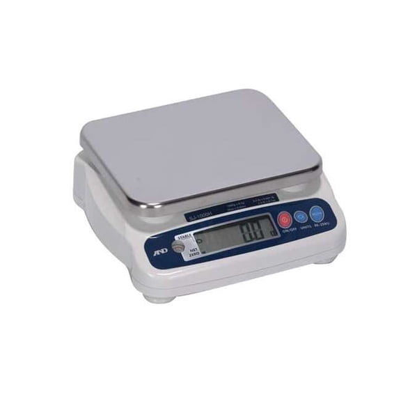 A&d Weighing Digital Compact Bench Scale 1000g/2 lb. Capacity SJ-1000HS