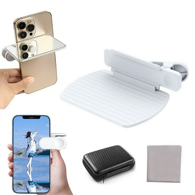 Boovnll Kit d'Outils, Kit de Réflexion pour Téléphone Intelligent Portable avec Sac de Transport, Chiffon de Nettoyage Réglable, Ensemble d'Outils, Essentiels pour la Maison