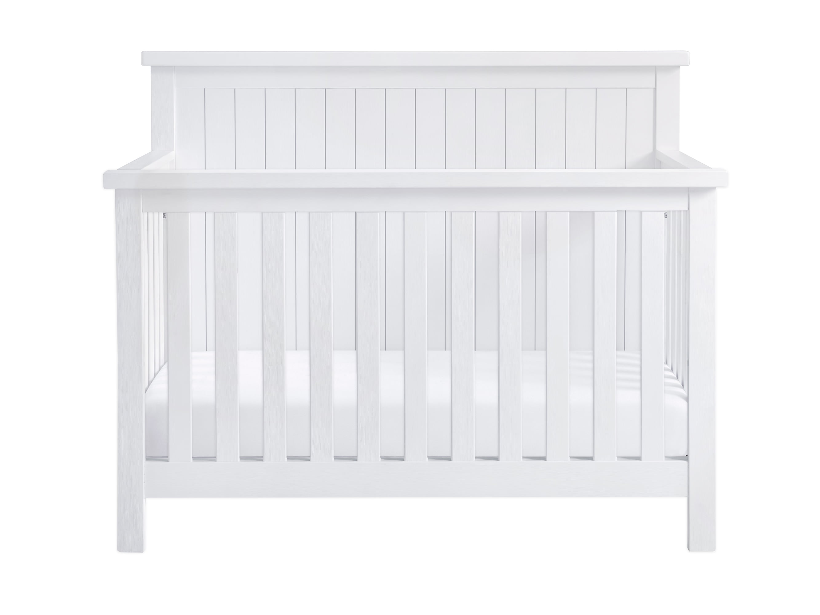 Soho Baby Everlee 4-in-1 Convertible Crib, Whitewash
