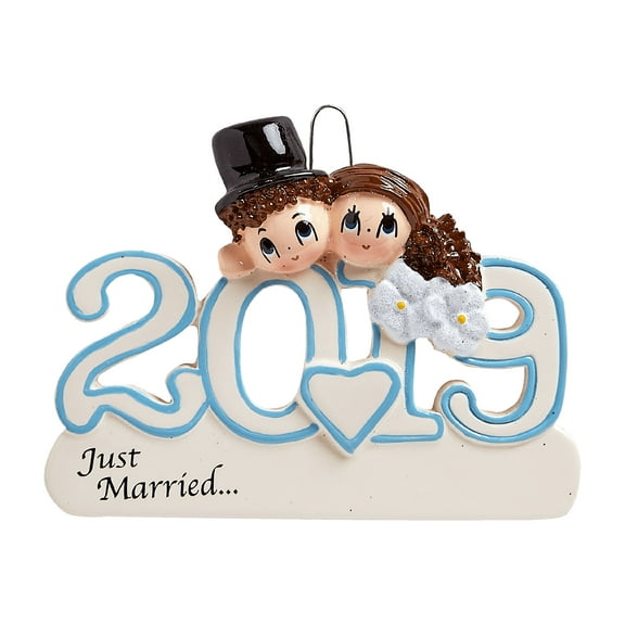 2019 Wedding Personalized Christmas Ornament DO-IT-YOURSELF