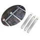 thumbnail image 3 of Channel Burners Tube Gas Grill BBQ Parts Camping Channel Burners Replacements, 3 of 5