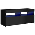 thumbnail image 4 of vidaXL TV Stand TV Console Sideboard TV Unit Home Media Unit with LED Lights, 4 of 86
