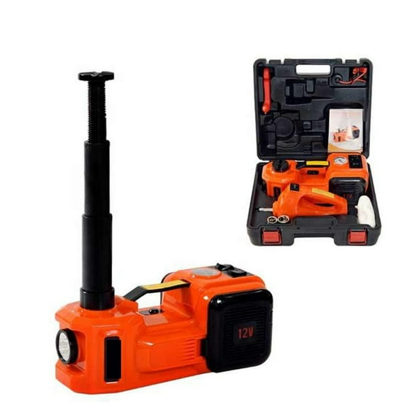 Professional 5 Ton Portable Car DC 12V 5T Multi-functional Hydraulic Floor Jack With Electric Impact Wrench ,Robust Construction