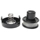 thumbnail image 3 of Carretes Repuesto para Hilo Desbrozadora 20 Pies Con Tapa Y Resorte Decker Black, 3 of 7