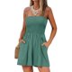 thumbnail image 1 of Romper AUDIO para verano, casual, sin tirantes, para mujer, color verde claro, talla M, 1 of 6
