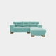 thumbnail image 1 of Sala Esquina Genesis Invertida Curri Turqueza - DC Inlab Muebles Modelo D, 1 of 2