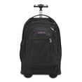 thumbnail image 1 of Mochila con ruedas JanSport Driver, bolsa de viaje con 8 ruedas, negra, 1 of 6