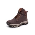 thumbnail image 1 of Woobling Boy Comfort Ankle Boot Walking High Top Hiking Boots Slip Resistant Trekking Shoes Dark Brown 9C, 1 of 3