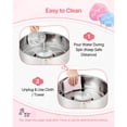 thumbnail image 6 of KFFKFF Commercial Cotton Candy Machine, 1000W Electric Floss Maker with 15-Inch Stainless Steel Bowl, Includes Sugar Scoop, Ideal for Hard Candy, Home Use, Kids' Birthdays, and Family Gatherings, 6 of 9