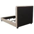 thumbnail image 5 of Chloe Upholstered Full Panel Bed Oatmeal, 5 of 9