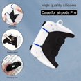 thumbnail image 5 of 2-Pack Creative 3D Pattern Case for Airpods Pro/Airpods Pro 2 - Anti-Slip, Anti-Shock, Wear-Resistant, Protective Earphone Accessory with Cute Design - Durable, Easy to Install, and Compatible with Wi, 5 of 5