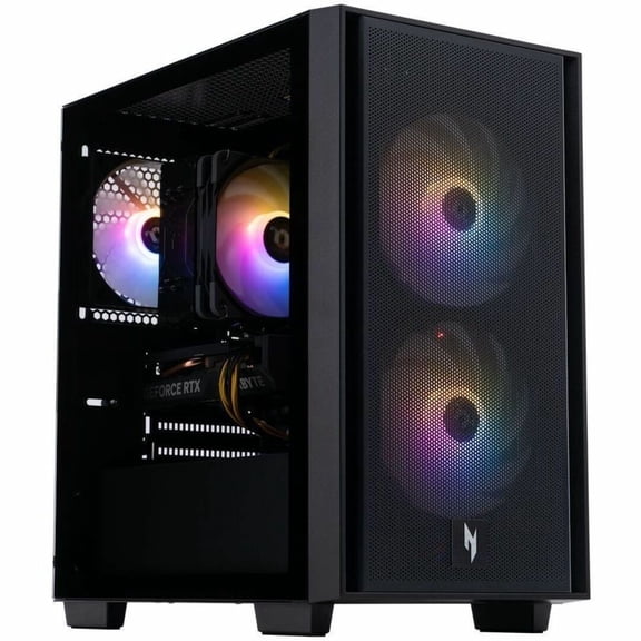 Acer Nitro 60 Gaming Desktop, Intel Core i7 i7-14700F, 32GB RAM, NVIDIA GeForce RTX 5060Ti 8 GB, 2TB SSD, Windows 11 Pro, N60-640