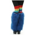 thumbnail image 1 of Monster Leg Warmers Adult Costume Accessory Blueberry, 1 of 1