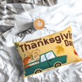 thumbnail image 5 of Yiaed Happy Thanksgiving Day Print Brushed Microfiber Envelope Pillowcases, Standard,Envelope Closure Pillow Cases(No pillow core)-20"x30", 5 of 6