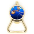 thumbnail image 1 of Ocean Jellyfish Science Nature Picture Beer Bottle Cap Opener Stainless Steel Key Chain, 1 of 3
