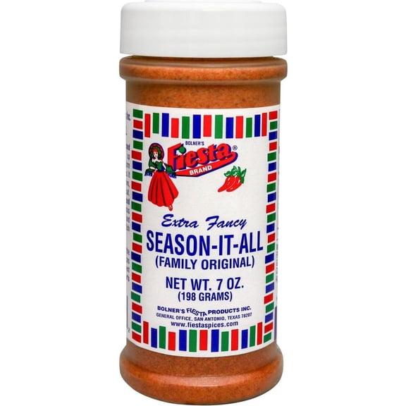 Pack Of 3 Bolner's Fiesta Season-It-All Family Original, 7 oz (Package May Vary)