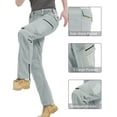 thumbnail image 5 of Men's Tactical Pants Flex Stretch Water Resistant Cargo Pants Lightweight EDC Outdoor Hiking Work Pants, 5 of 6