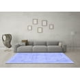 thumbnail image 3 of Ahgly Company Indoor Rectangle Abstract Blue Modern Area Rugs, 2' x 4', 3 of 4