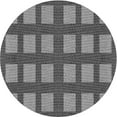 thumbnail image 1 of Ahgly Company Indoor Square Patterned Gray Wolf Gray Area Rugs, 3' Square, 1 of 6