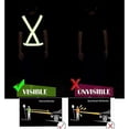 thumbnail image 5 of Running Reflective Vest Gear Adjustable Vest with Safety High Visibility Reflective Tape for Night Riding, 5 of 5