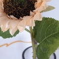 thumbnail image 4 of Mdesiwst Artificial Sunflower Branch with Stem Home Wedding Party Faux Flower Floral Arrangement Indoor Outdoor Garden Decoration, 4 of 6