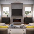 thumbnail image 5 of Modern Ember 42" Vibrance Linear Electric Fireplace Crystal Ember Bed- Works with Wi-Fi App, 5 of 6