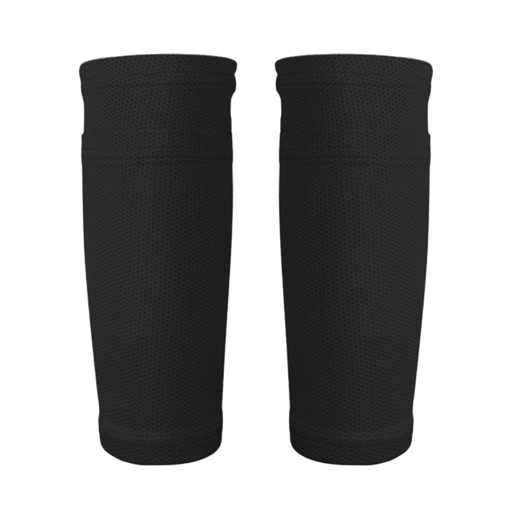 1 Pair Soccer Protective Socks Shin Pads Supporting Shin Guard with Pocket /Neu 