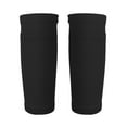 thumbnail image 2 of 1 par de calcetines protectores de fútbol​​espinilleras con bolsillo (negro L) Ndcxsfigh Nuevos Originales, 2 of 5