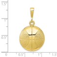 thumbnail image 3 of 10k BASKETBALL CHARM in 10k Yellow Gold, 3 of 3