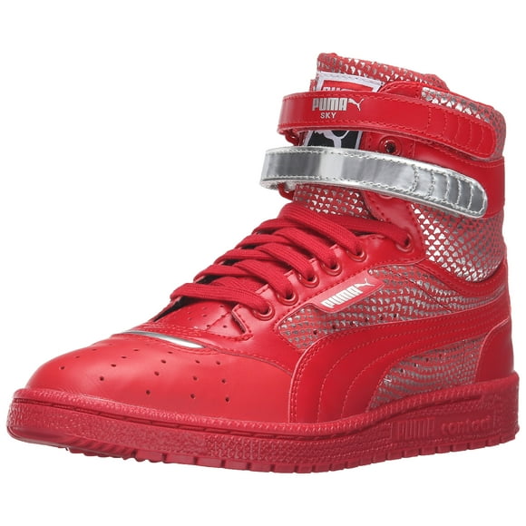 PUMA Women's Sky ii hi Futur Minimal WN's Basketball Shoe, Barbados Cherry, 10 M US