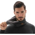 thumbnail image 3 of Novforth Winter Neck Warmer Men Scarf,Ski Neck Warmer Scarf for Women, Fleece Lining Double Layer Neck Gaiter Face Mask, 3 of 7