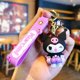 thumbnail image 3 of Llavero de Sanrio con bonito colgante de muñeca Kuromi de dibujos animados, llavero para coche, adorno para mochila escolar, joyería, regalos para amigos, 3 of 5