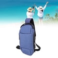 thumbnail image 4 of Shoulder Chest Bag, Sling Bag Combination Lock Multifunctional Pockets Anti Scratch Anti Theft  For Business Trip Black,Blue,Green, 4 of 8