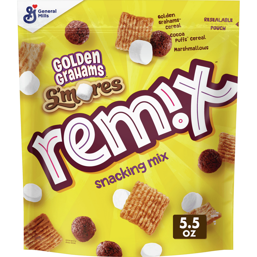General Mills Golden Grahams Remix S'mores Snacking Mix, 5.5 oz